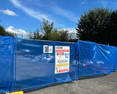 Ausconnex construction site Cooma